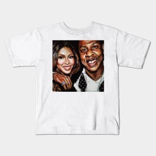 AMERICA'S #1 BLACK POWER COUPLE Kids T-Shirt